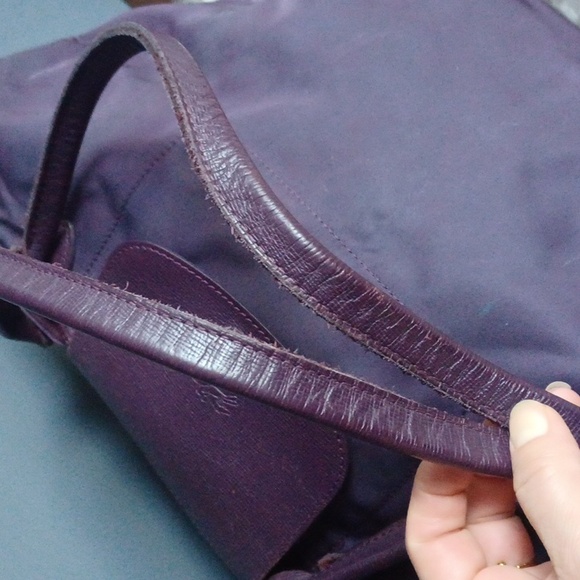 Longchamp Large Purple Tote Bag - Picture 4 of 16